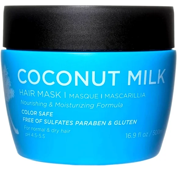 Luseta Coconut Milk Hair Mask 16.9 oz Hydrating Hair Treatment Repair - Picture 1 of 4